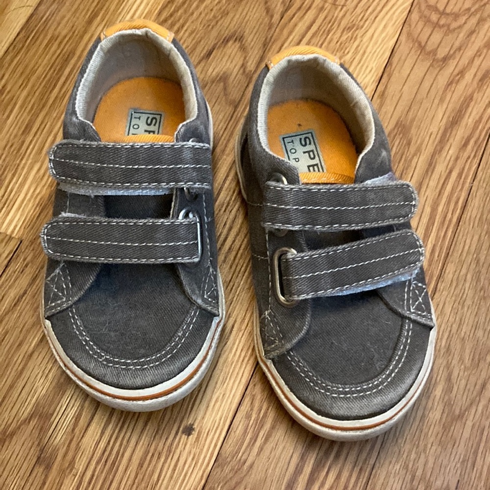 Sperry topsider halyard toddler shoe size 6w